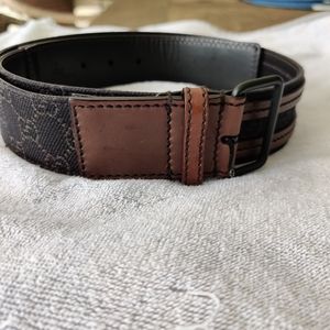 Authentic Gucci belt brown